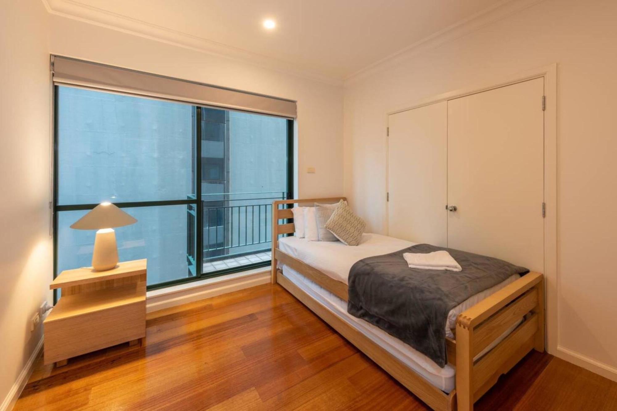 Spacious 3-Bed Unit In Melbourne Cbd W Pool & Gym Eksteriør bilde